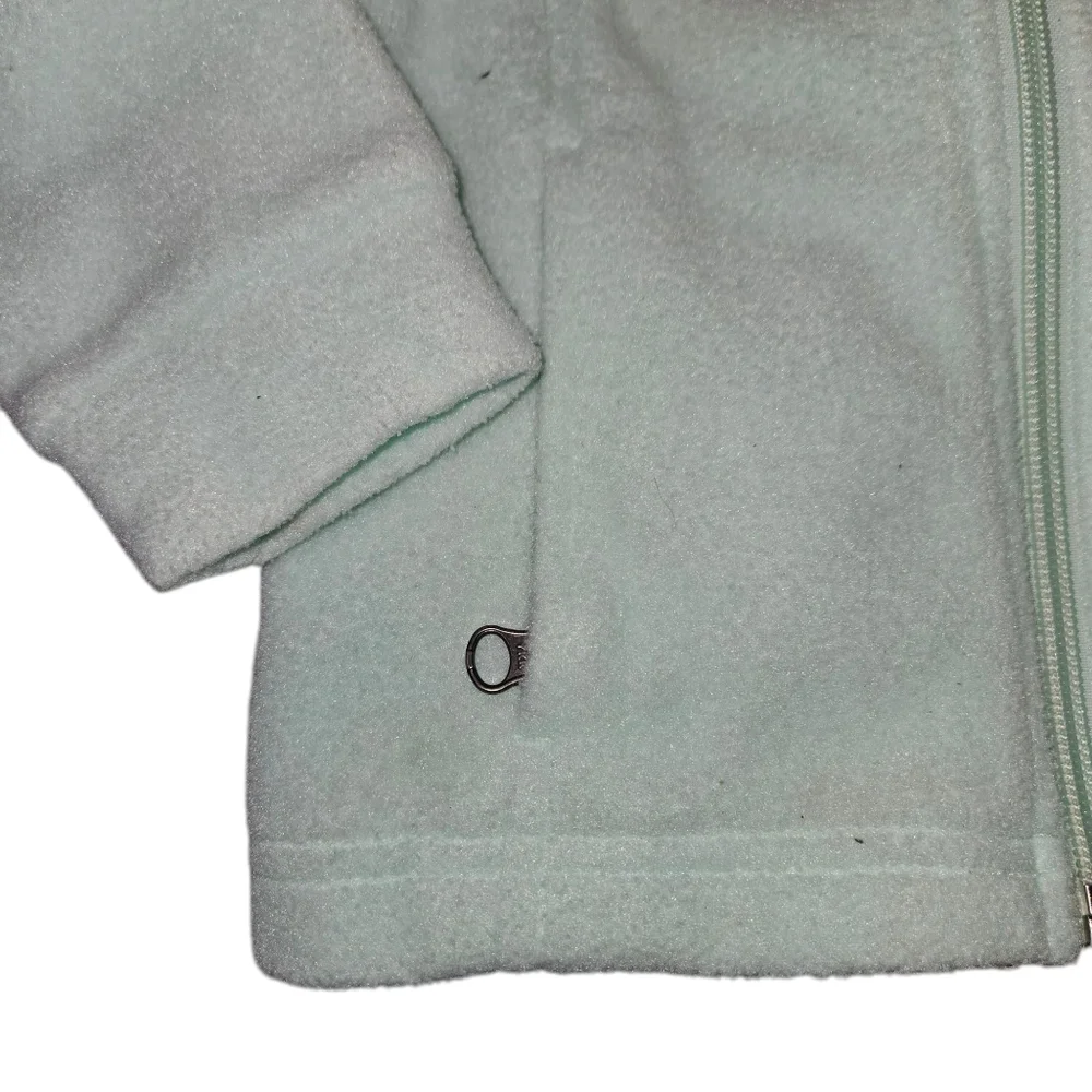 Columbia 3T Benton Springs Fleece Jacket Mint Green Zip Up Jacket Layer Hiking